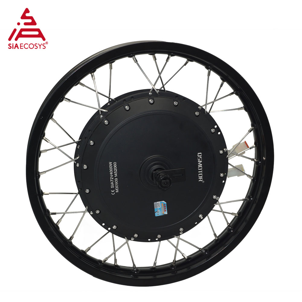 12000W Electric Motorcycle Hub Motor - QSMotor QS273 V3 40H BLDC Tellerli