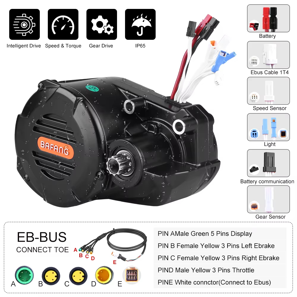 Ebike Bafang M620 G510 48/52V  - Mid Drive Conversion Kit 1000W incelemesi ve fiyatı
